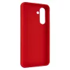 Aizmugurējais vāciņš FIXED Samsung Galaxy A36 5G, gumijas, sarkans