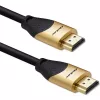 Qoltec 50357 HDMI kabelis 5 m HDMI Type A (Standarta) Melns