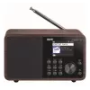 Pārnēsājamais DAB+ radio Imperial DABMAN i170 — FM/DAB+ uztvērējs, 10 W RMS, 2,4 collu displejs, 3,5 mm, USB-A, melns/koka krāsā