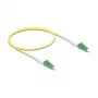 DeLOCK InfiniBand/optisko šķiedru kabelis 0,5 m LC LC/APC Dzeltens 83219