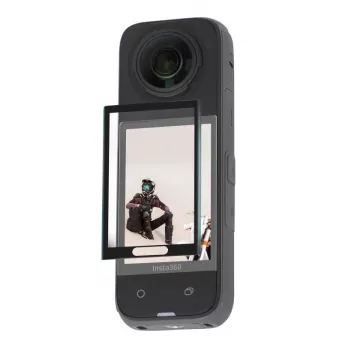 Rūdīta stikla ekrāna aizsargs Sunnylife Insta360 X4 / X5 — 2 gab.