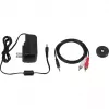 Audio Technica Unisex at-LP60XUSB pilnībā automātisks siksnas piedziņas atskaņotājs analogs un USB melnā krāsā