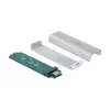 SSD korpuss DeLOCK 42634 Sudraba M.2