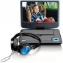 Lenco DVP-910 - DVD atskaņotājs - portatīvais - ekrāns: 22,9 cm (9 inch) - zils (DVP910BLAU)