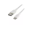 USB kabelis Belkin CAB002BT0MWH 0,15 m USB A USB C Balts