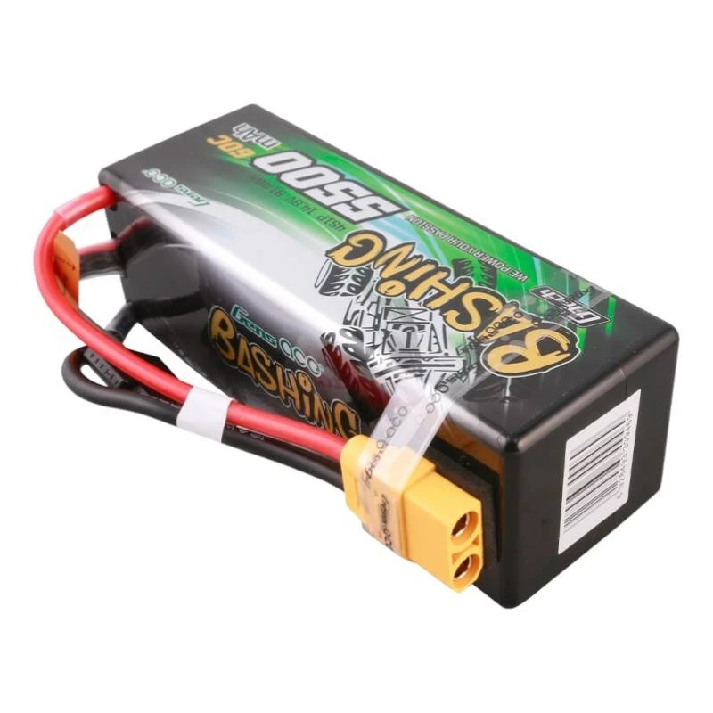 Gens ace G-Tech 5500mAh 4S1P 14.8V 60C HardCase RC auto LiPo akumulators