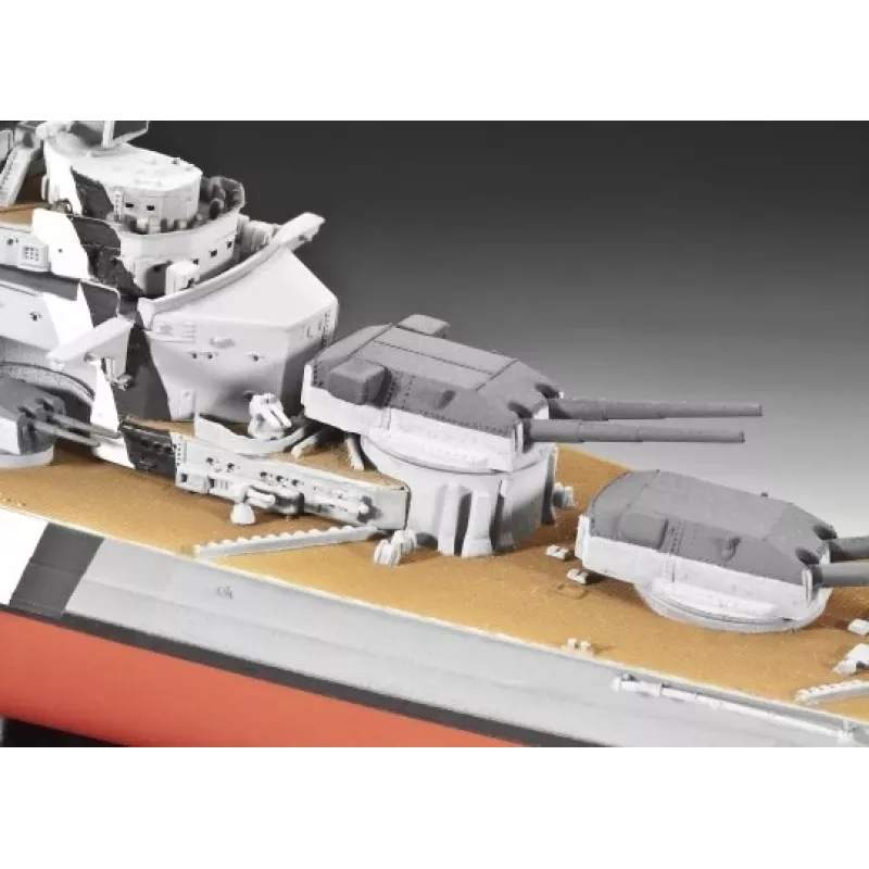 Karakuģa modelis Revell Bismarck montāžas komplekts 1:700