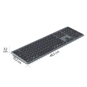 WK-550 daudzaparatūras tastatūra WK-550 melna