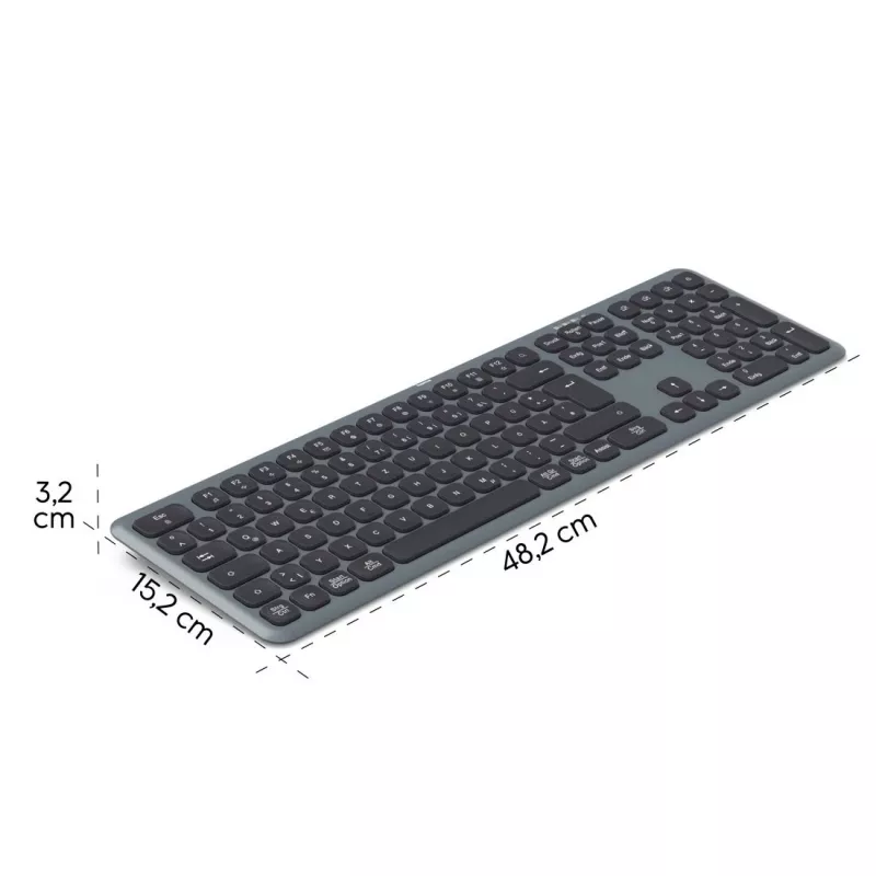 WK-550 daudzaparatūras tastatūra WK-550 melna