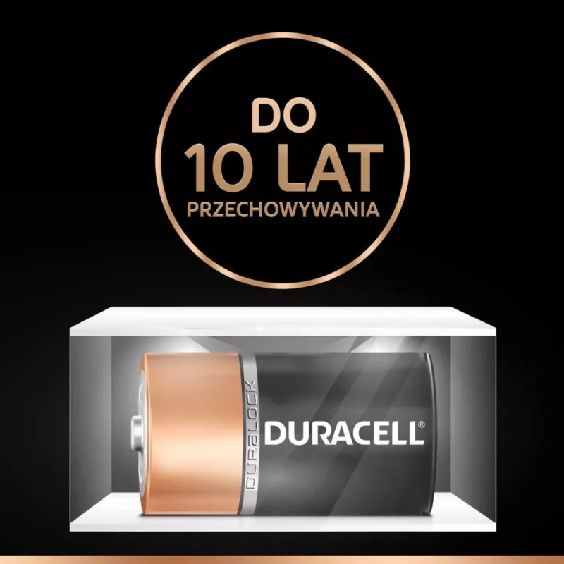Baterija Duracell Basic D (R20) — iepakojums pa 2, primārās cinka-oglekļa šūnas