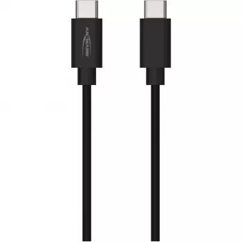 Ansmann 1700-0122 USB kabelis, melns
