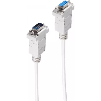 Seriālais kabelis ShiverPeaks BS78045-3 Pelēks 3m DB-9