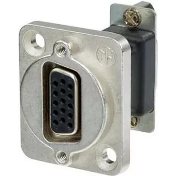 Neutrik D-SUB adapteris D-SUB ligzda 15pol. - D-SUB ligzda 15pol. NADB15FF 1 gab. (NADB15FF)