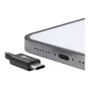 Wentronic goobay - USB kabelis - USB-C (vīr.) uz USB-C (vīr.) - USB2.0 3 A - 0,5 m - Melns (66316)