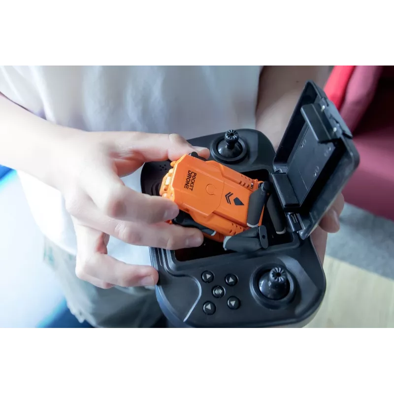 RC kvadrokopters REVELL Pocket Drone 23810 — 2,4 GHz, 4 kanālu tālvadība
