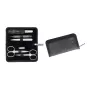 ZWILLING 98681-004-0 manikīra/pedikīra piederumu komplekts, nerūsējošais tērauds, melns