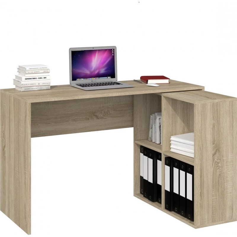 Topeshop BIURKO PLUS SONOMA datorgalds ozola krāsa