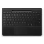 tastatūra cover Microsoft Surface Pro Flex — vācu izkārtojums, Bluetooth, iebūvēts akumulators, melna, saderīga ar Surface Pro 11/10/9/8