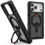 UAG Urban Armor Gear Plasma XTE MagSafe Kickstand Case | Apple iPhone 17 Pro Max | melns/pop oranžs | 114528114097 (114528114097)