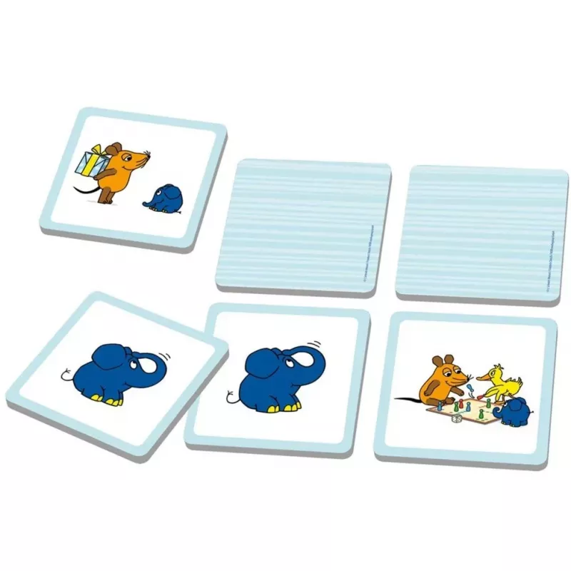 Die pele: Elefanten-Memo, 50. Geburtstag, Memory Game