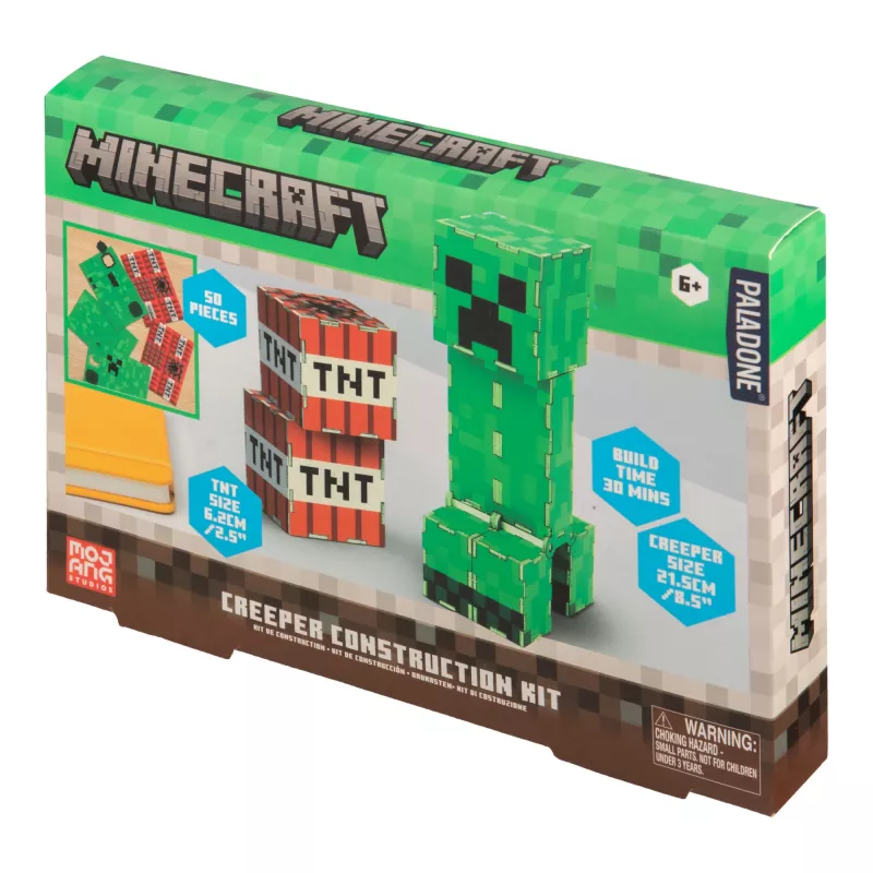 Konstruktora komplekts Paladone Minecraft Creeper – saliekama Kaktusa figūra
