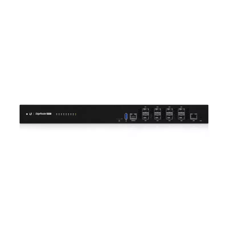 Ubiquiti EdgeRouter ER-8-XG Pārvaldīts L3 1U Melns