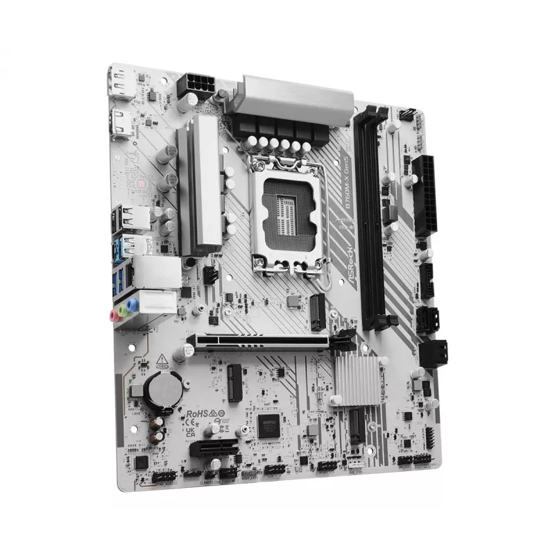 Mātesplate ASROCK B760M-X GEN5 mATX LGA1700, 2× DDR5, DisplayPort un HDMI