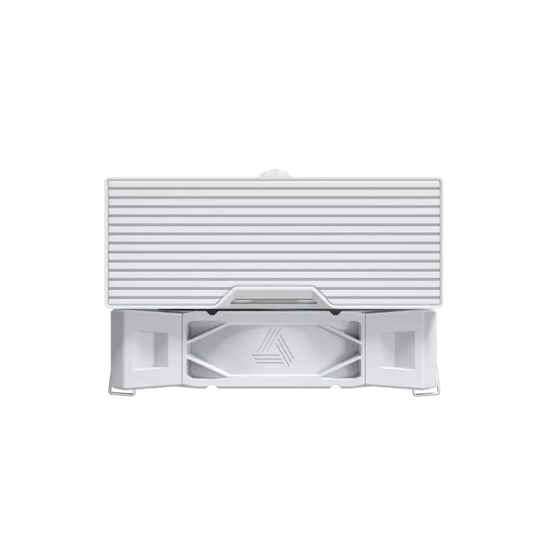 CPU gaisa dzesētājs Montech NX400, 120 mm ventilatori, Balts, izmēri 156×74×120 mm, TDP 270 W