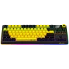 LORGAR KBP70TKLW, bezvadu TKL mehāniskā spēļu tastatūra Pro, melna/dzeltena, EN izkārtojums