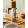 Alessi MT18/3 Espresso automāts Ossidiana, nerūsējošais tērauds, Alu, 3.5 x 18.5 x 40.5 cm
