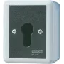 JUNG 833.18 G - Atslēgas slēdzis - 1P - Vadu - Melns - Balts - Termoplasts - IP44