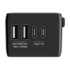 Ceļojumu adapteris BlitzWolf BW-TA1 4-in-1 ar 2× USB PD 20W pieslēgvietām