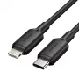 USB-C uz Lightning kabelis 3A 480Mbps 1m MELNS