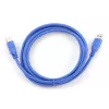 Gembird - USB kabelis - USB Typee a (M) Zu USB Typee B (M) - USB 3.0 - 1.8 M - Moulded - Zils