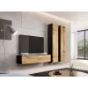 Cama slēgts Skapis VIGO '180' 180/40/30 melns/votana ozols