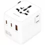 Ceļojumu adapteris 20W GaN Nomad 2xUSB-C + 1xA