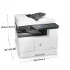 Daudzfunkciju printeris HP LaserJet M443nda lāzera A3 1200 x 1200 DPI 24 lpp./min.