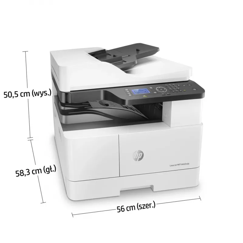 Daudzfunkciju printeris HP LaserJet M443nda lāzera A3 1200 x 1200 DPI 24 lpp./min.