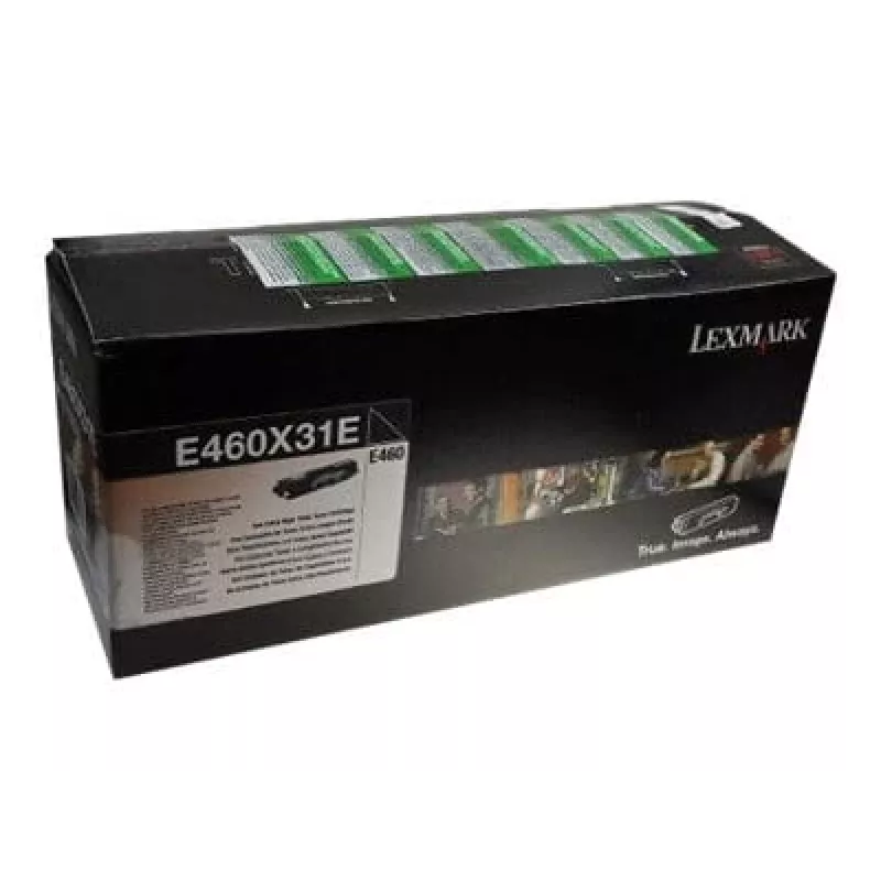 Toneris Lexmark E460X31E 10000 lappu melns