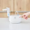 Galda miglinātājs Omron C28P ar 10 ml/min ietilpību, 2,65 µm daļiņu izmēru, balts, izmēri 265×195×143 mm