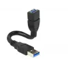 USB kabelis DeLOCK 0,15m 2xUSB3.0-A