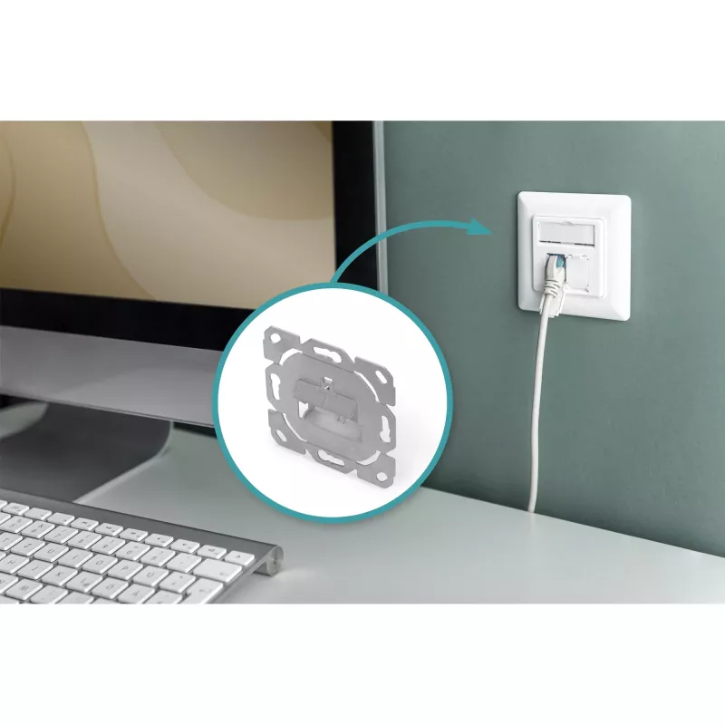 Virsplāksne multimedijiem / keystone moduļiem Digitus DN-93831-1