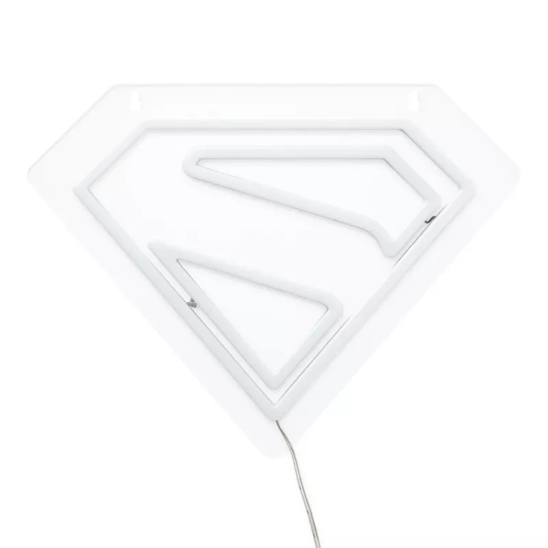 Pie sienas montējama LED neona gaisma Paladone Superman PP14478SMTVN, dekoratīvs sienas zīme