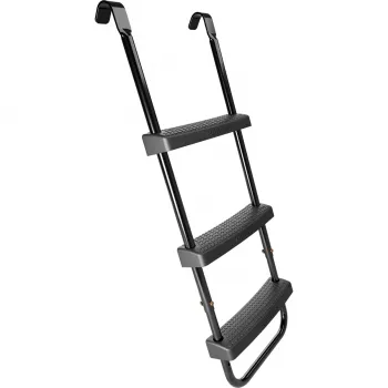 Batuta kāpnes HUDORA universālas 70–100 cm, melnas, regulējami drošības pakāpieni