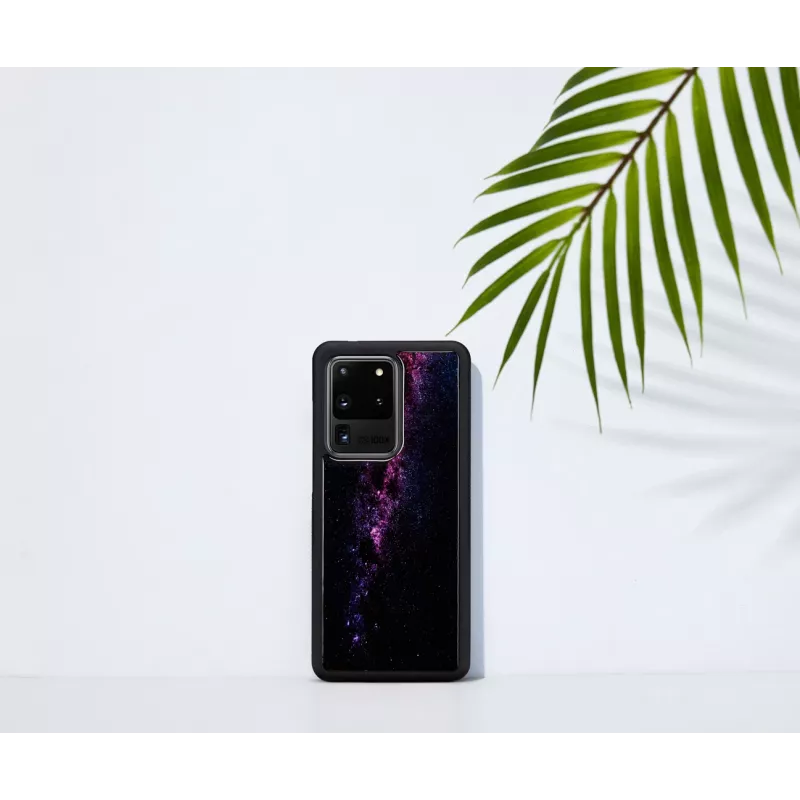 Aizsargapvalks iKins Samsung Galaxy S20 Ultra — melna Piena Ceļa apdare