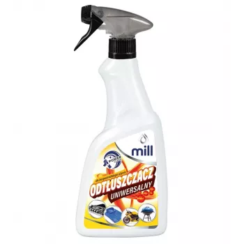 Degreaser Mill Clean 555 ml — Mill attaukošanas aerosols 555 ml tauku traipu noņemšanai