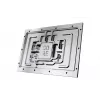 Backplate Alphacool 10270 Acrylic Aluminium Chrome Copper Nylon Melns Transparent