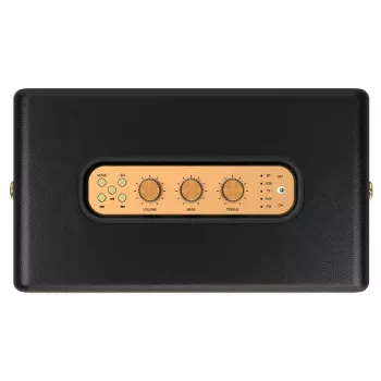 Pārnēsājams stereo skaļrunis TRACER M45 melns — Bluetooth 5.0, 45 W RMS, FM radio, iebūvēts mikrofons, bateriju darbināms