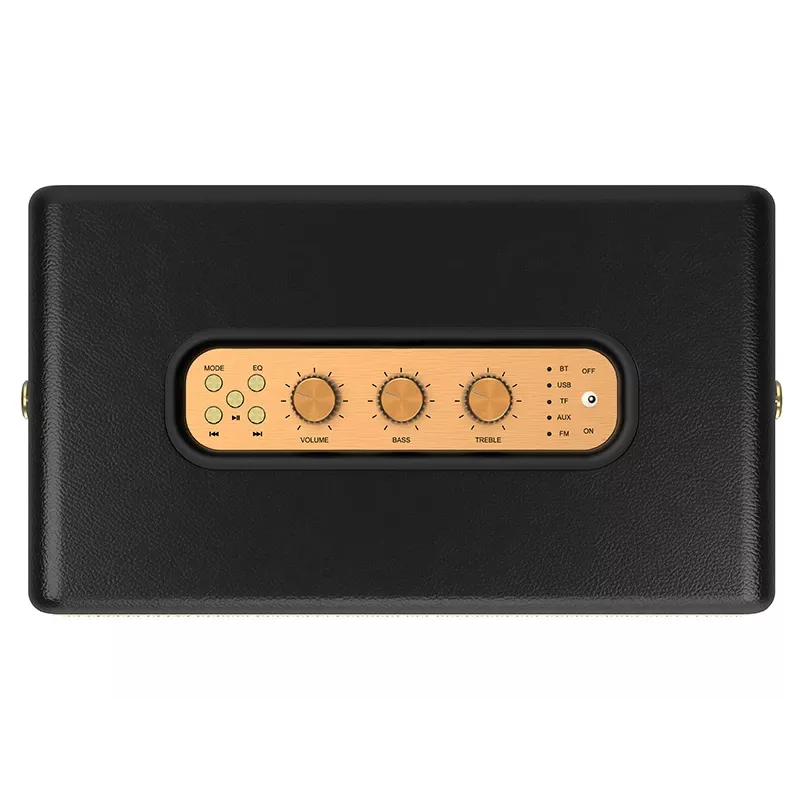 Pārnēsājams stereo skaļrunis TRACER M45 melns — Bluetooth 5.0, 45 W RMS, FM radio, iebūvēts mikrofons, bateriju darbināms