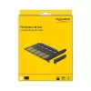 DeLOCK PCI Express x16 karte ar 5 iekšējiem M.2 Key B / SATA slotiem